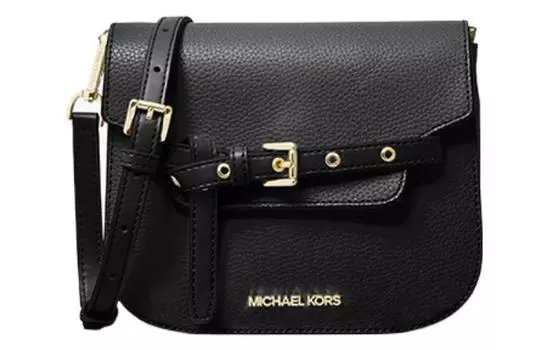 Маленькая кожаная сумка через плечо Emilia MICHAEL KORS