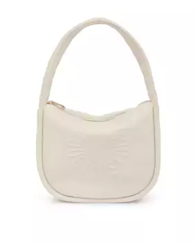 Маленькая кожаная сумка через плечо Miranda Tous, бежевый