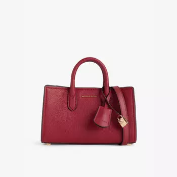 Маленькая кожаная сумка через плечо Scarlett Michael Michael Kors, красный