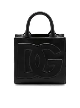 Маленькая кожаная сумка DG Daily с ручкой сверху DOLCE&GABBANA