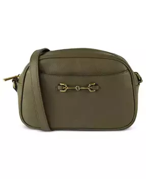 Маленькая кожаная сумка для фотокамеры Loraine Sam Edelman, коричневый/бежевый