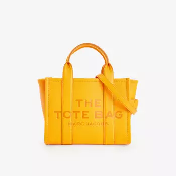 Маленькая кожаная сумка-тоут Marc Jacobs, оранжевый