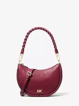 Маленькая кожаная сумка-трансформер Kyla Michael Kors, белый