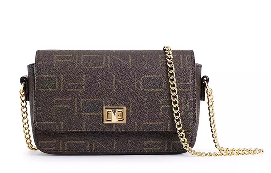 Маленькая квадратная сумка из искусственной кожи, сумка-цепочка, сумка через плечо, мини, женская, разноцветная FION