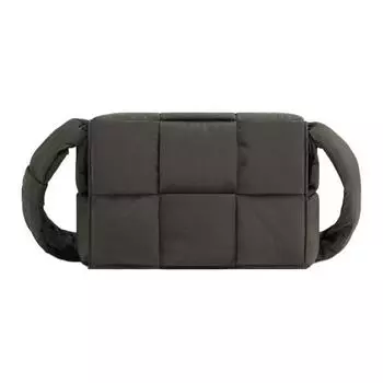 Маленькая мягкая сумка через плечо для кассет Tech Bottega Veneta