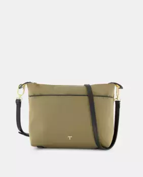 Маленькая нейлоновая сумка через плечо Latouche, хаки