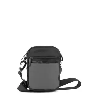 Маленькая нейлоновая сумка через плечо с регулируемой ручкой Privata, серый