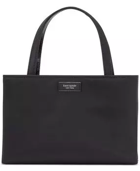 Маленькая нейлоновая сумка через плечо Sam Icon kate spade new york, черный