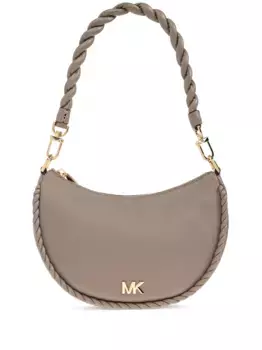 Маленькая плетеная сумка-тоут Kyla Michael Michael Kors, нейтральный