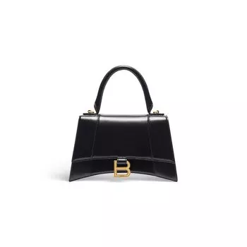 Маленькая подарочная коробка-сумочка «Песочные часы» BALENCIAGA, черный