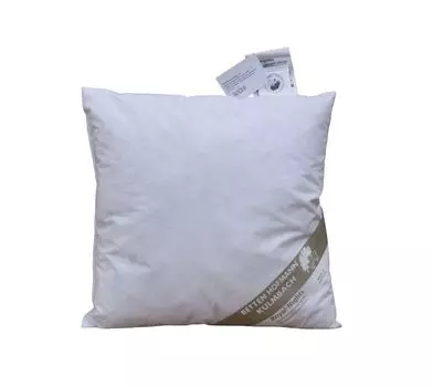 Маленькая подушка 40х40 см, 220 г, мягкая подушка, диванная подушка, перьевая подушка, декоративная подушка Betten Hofmann