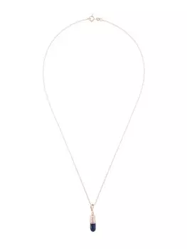 Маленькая подвеска 'Midnight Blue Pill' True Rocks, металлик