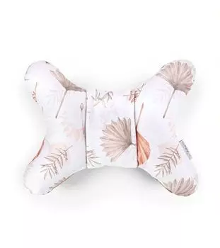 Маленькая противоударная подушка B001 Бохо ржавый, подушка-бабочка, малыш, малыш, удобная, мягкая, красочная от коляски до кроватки, 25х32 см AMD_24