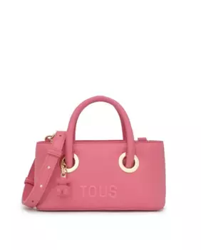 Маленькая прямоугольная сумочка-трансформер Poppy Tous, розовый