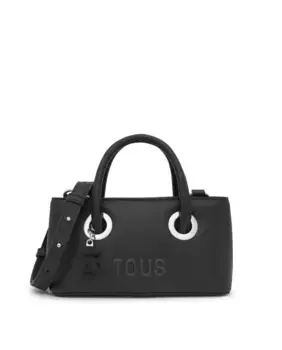 Маленькая прямоугольная сумочка-трансформер Poppy Tous, черный
