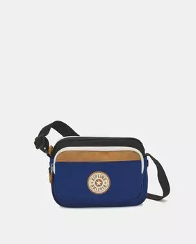Маленькая разноцветная сумка через плечо на молнии Kipling, мультиколор