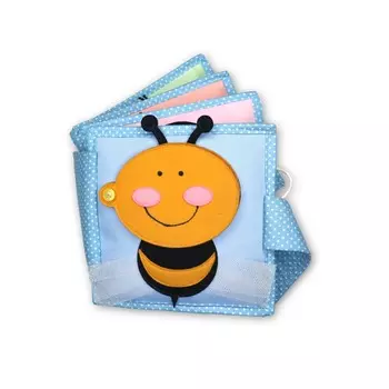 Маленькая сенсорная книга, тихая книга, Монтессори - Pszczka/ Jolly Designs Inna marka