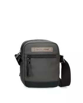 Маленькая серая мужская сумка через плечо Hackney Pepe Jeans, серый