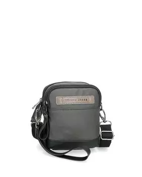 Маленькая серая мужская сумка через плечо Truxton с двумя отделениями Pepe Jeans, серый