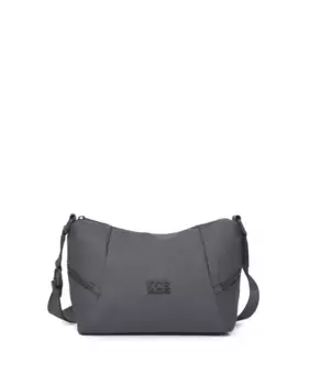 Маленькая серая женская сумка через плечо Side Kcb