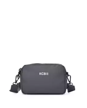 Маленькая серая женская сумка через плечо Cube Kcb