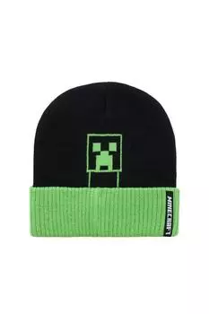 Маленькая шапочка Creeper Minecraft, черный