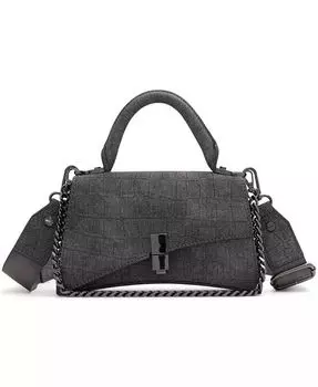 Маленькая синтетическая верхняя ручка Lucenaax Aldo, серый