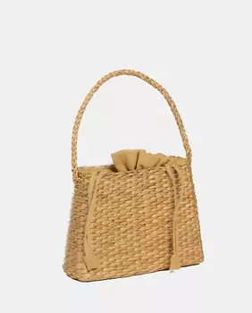 Маленькая соломенная сумочка Bailey в натуральном цвете Hat Attack