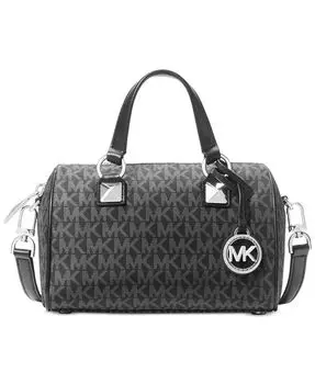 Маленькая спортивная сумка через плечо с логотипом Grayson Michael Kors, бежевый