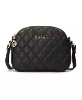 Маленькая стеганая поясная сумка Kazar, черный