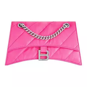Маленькая стеганая сумка через плечо Crush Balenciaga