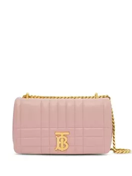 Маленькая стеганая сумка Lola Burberry, розовый