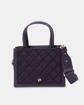 Маленькая стеганая сумочка фиолетового цвета с длинной ручкой Tintoretto, фиолетовый