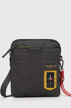 Маленькая сумка Aeronautica Militare, серый