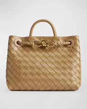 Маленькая сумка Andiamo Bottega Veneta, цвет Dark Praline