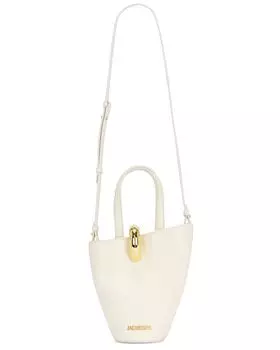 Маленькая сумка Бамбола JACQUEMUS, цвет Light Ivory