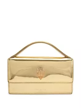 Маленькая сумка Bond с верхней ручкой Kurt Geiger London, золотой