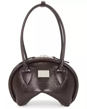 Маленькая сумка Bowlina Acne Studios, коричневый