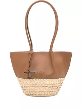 Маленькая сумка Bux Tod's, коричневый