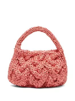 Маленькая сумка Cable Knit JW Anderson, розовый