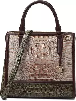 Маленькая сумка Caroline Windermere Brahmin, цвет Silver Lining