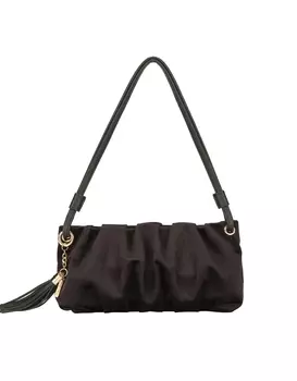 Маленькая сумка через плечо Alura Laura Ashley, черный бархат