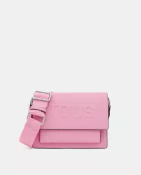 Маленькая сумка через плечо Audree с клапаном Tous, розовый