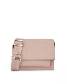 Маленькая сумка через плечо Audree с клапаном Tous, цвет Topo