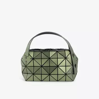 Маленькая сумка через плечо boston из пвх Bao Bao Issey Miyake, хаки