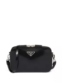 Маленькая сумка через плечо Brique Prada, черный