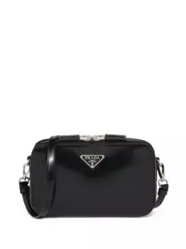 Маленькая сумка через плечо Brique Prada, черный