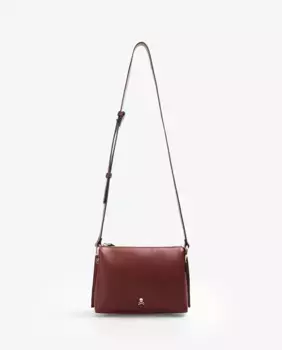 Маленькая сумка через плечо CITY BAG черная Scalpers, пурпурный