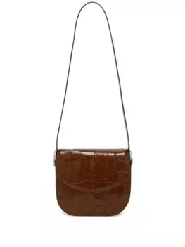 Маленькая сумка через плечо Coin JIL SANDER, коричневый