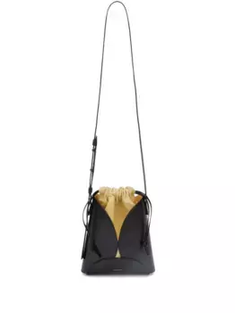 Маленькая сумка через плечо Curve JIL SANDER, черный